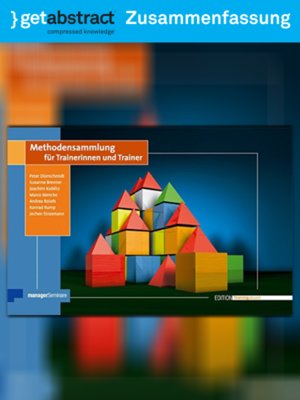 cover image of Methodensammlung für Trainerinnen und Trainer (Zusammenfassung)